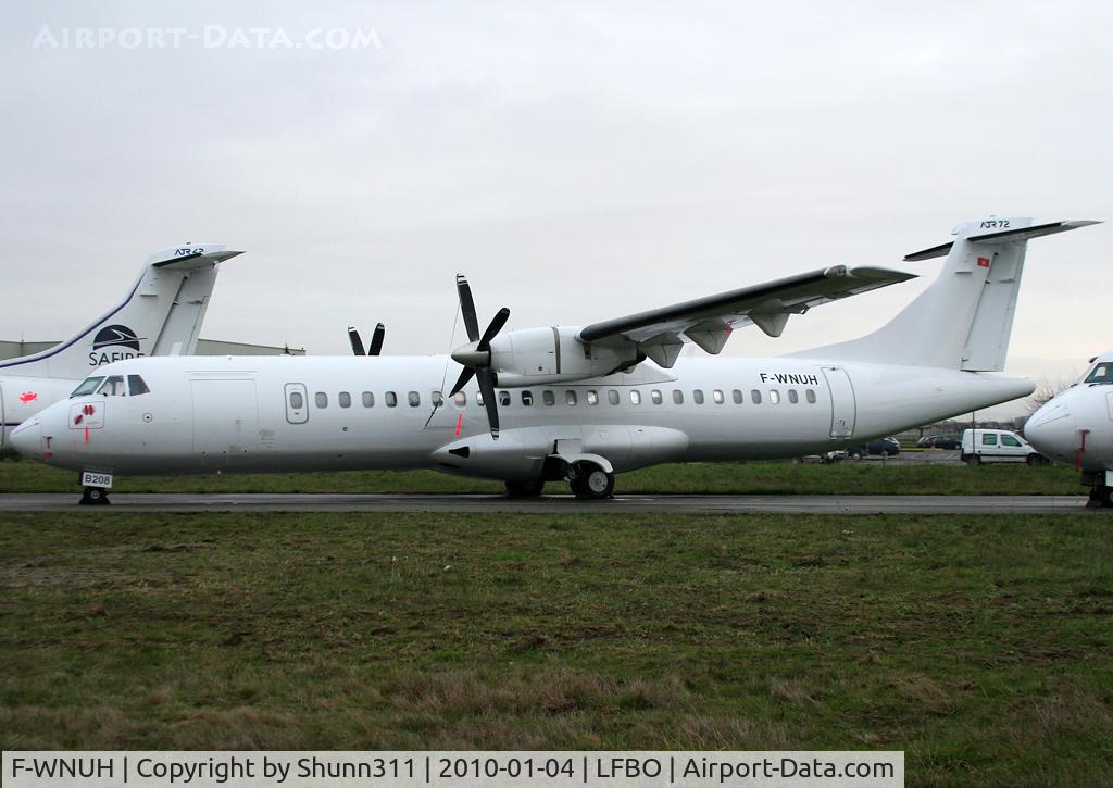 F-WNUH, 1994 ATR 72-202 C/N 416, Ex. VN-B208 as Vietnam Airlines... Stored...
