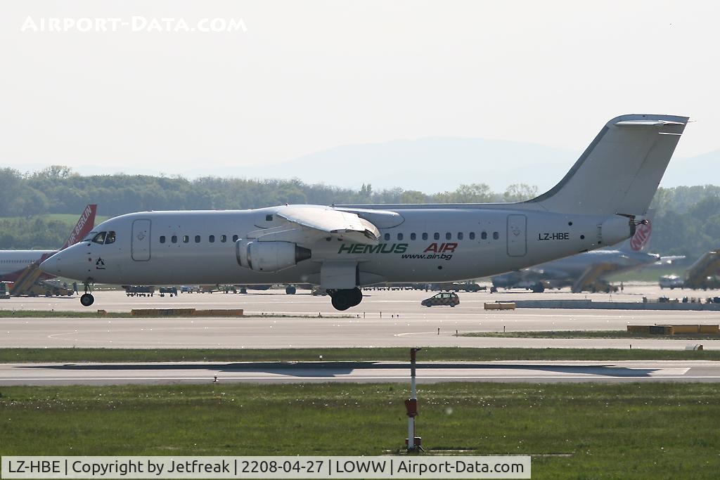 LZ-HBE, 1989 British Aerospace BAe.146-300 C/N E3131, Hemus Air 1989 British Aerospace BAe 146, c/n: E3131
