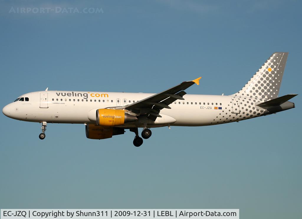 EC-JZQ, 1999 Airbus A320-214 C/N 992, Landing rwy 25R