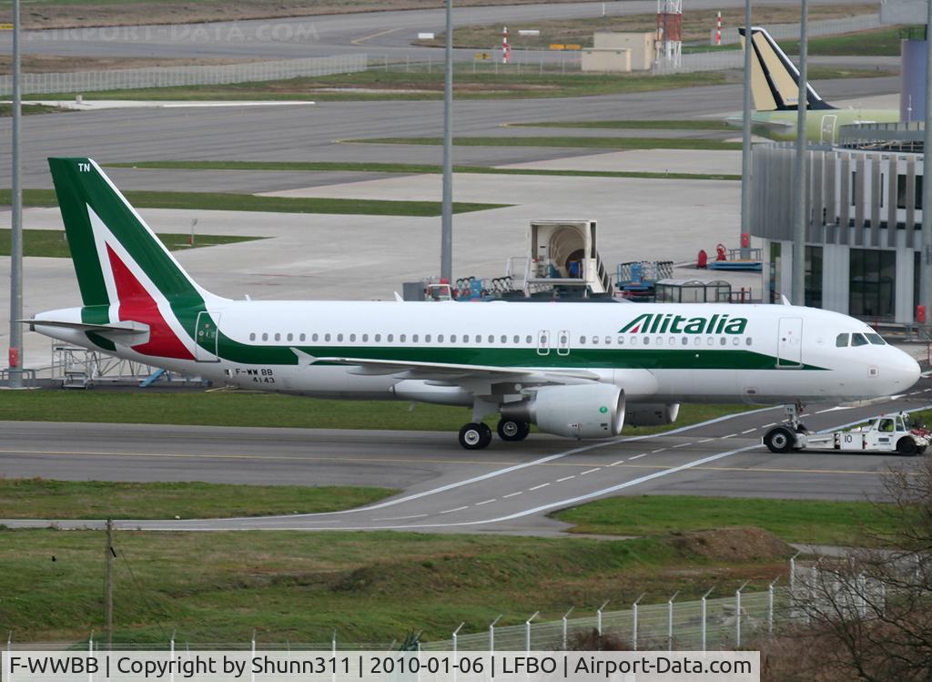 F-WWBB, 2009 Airbus A320-216 C/N 4143, C/n 4143 - To be EI-DTN