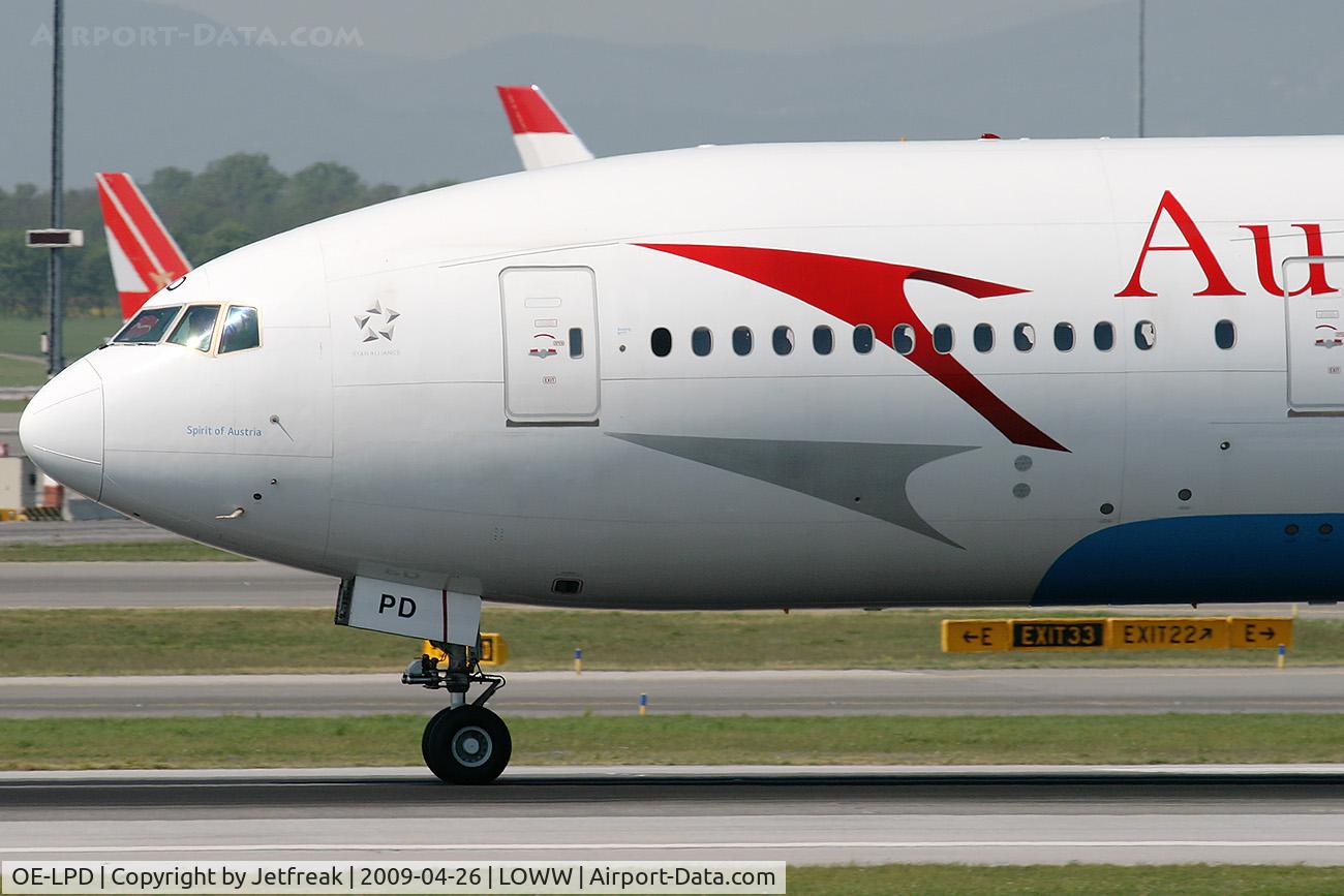 OE-LPD, 2006 Boeing 777-2Z9/ER C/N 35960, Austrian Boeing 777-2B8/ER, c/n: 3590/607