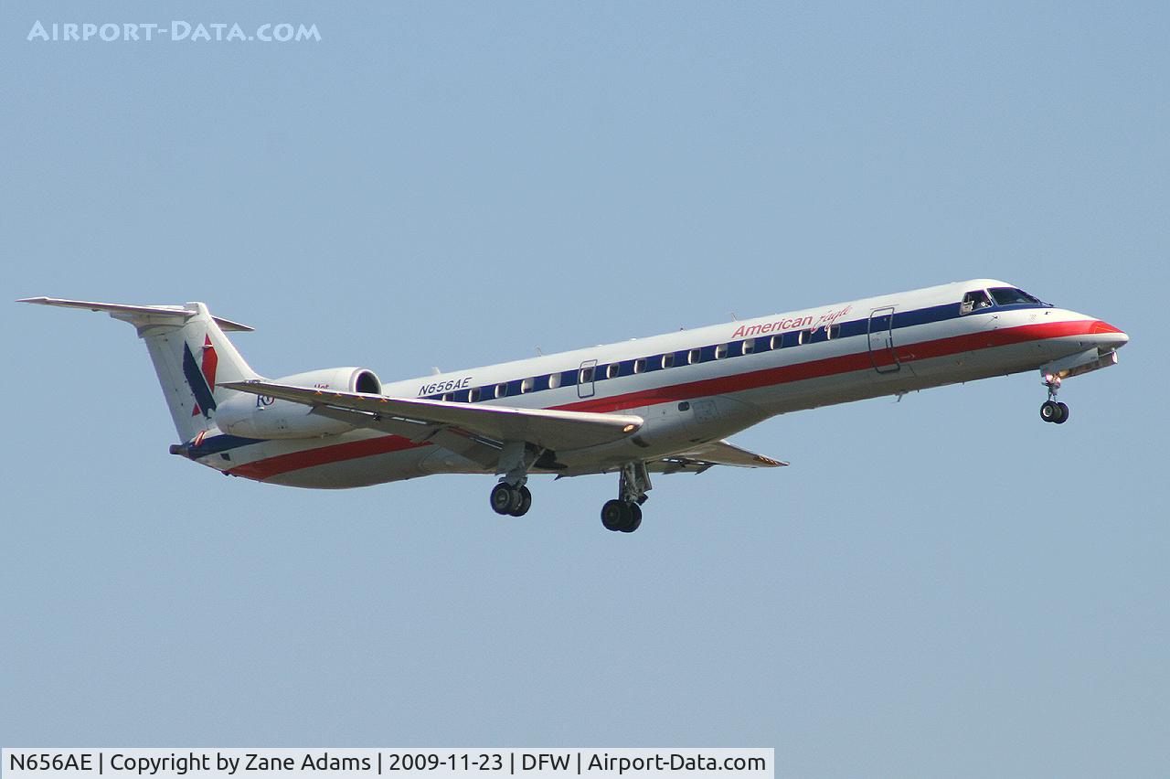 N656AE, 2003 Embraer ERJ-145LR (EMB-145LR) C/N 145740, American Eagle at DFW