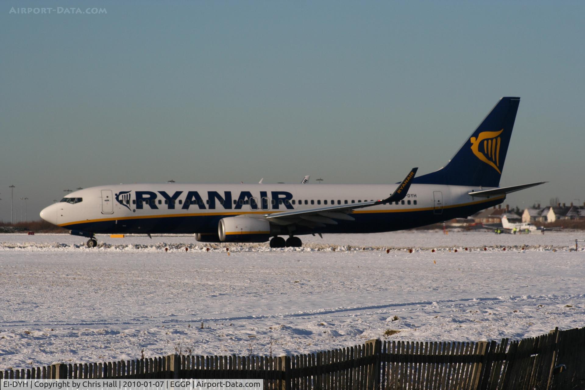 EI-DYH, 2008 Boeing 737-8AS C/N 36570, Ryanair