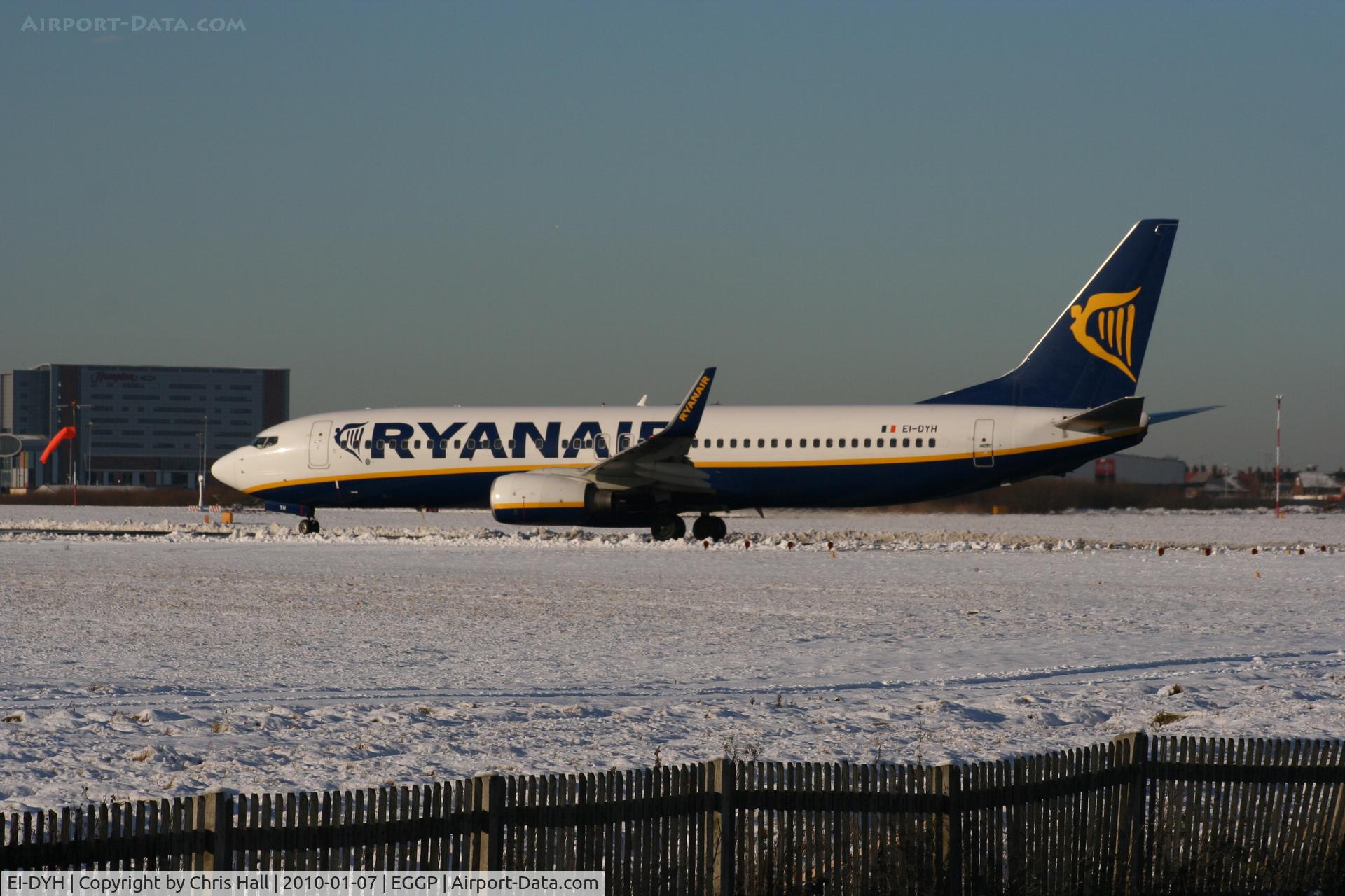 EI-DYH, 2008 Boeing 737-8AS C/N 36570, Ryanair
