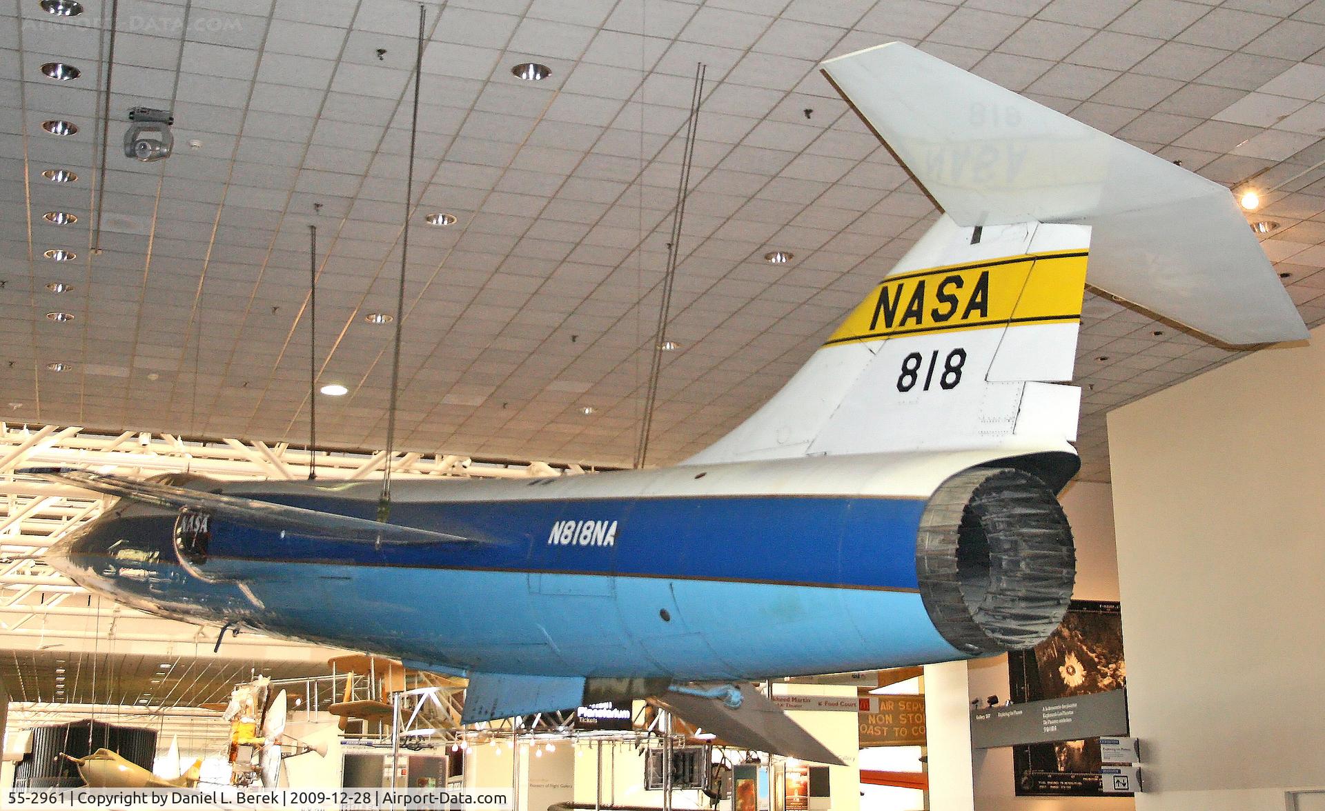 55-2961, 1955 Lockheed YF-104A Starfighter C/N 183-1007, This former NASA chase plane is now on display at NASM.