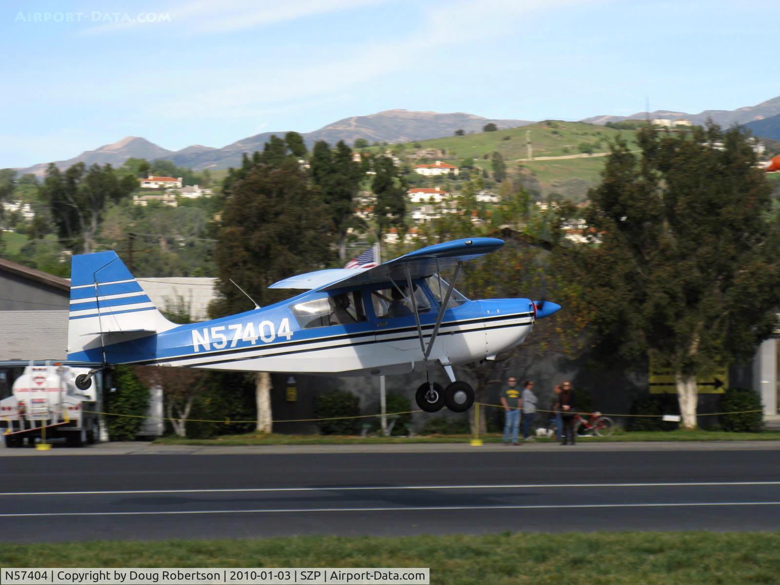 N57404, 1973 Bellanca 7ECA Citabria C/N 940-73, 1973 Bellanca 7ECA CITABRIA, Lycoming O-235 115 Hp, takeoff climb Rwy 04