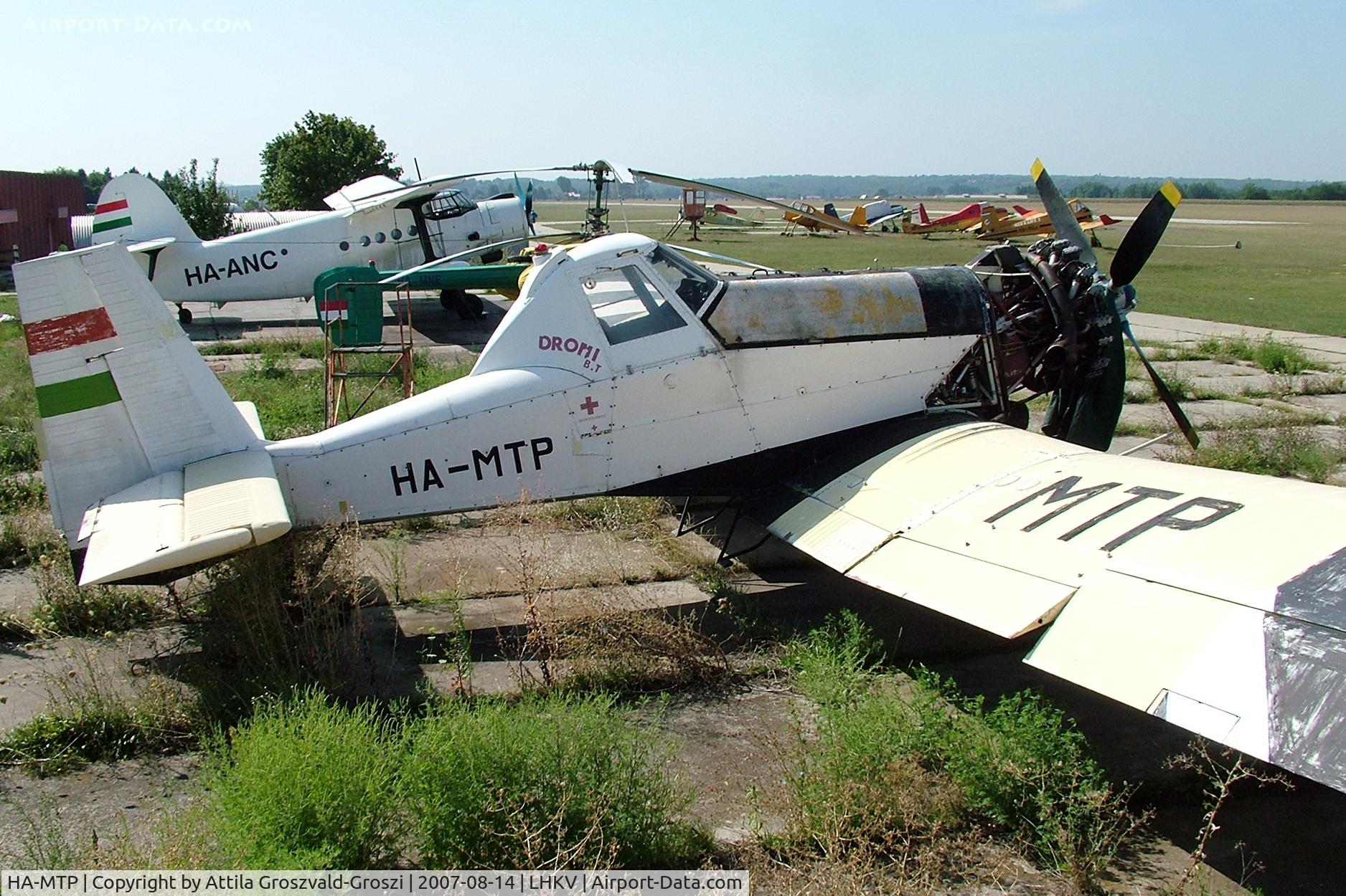 HA-MTP, 1981 PZL-Mielec M-18 Dromader C/N 1Z007-20, Hungary-Kaposújlak airport.