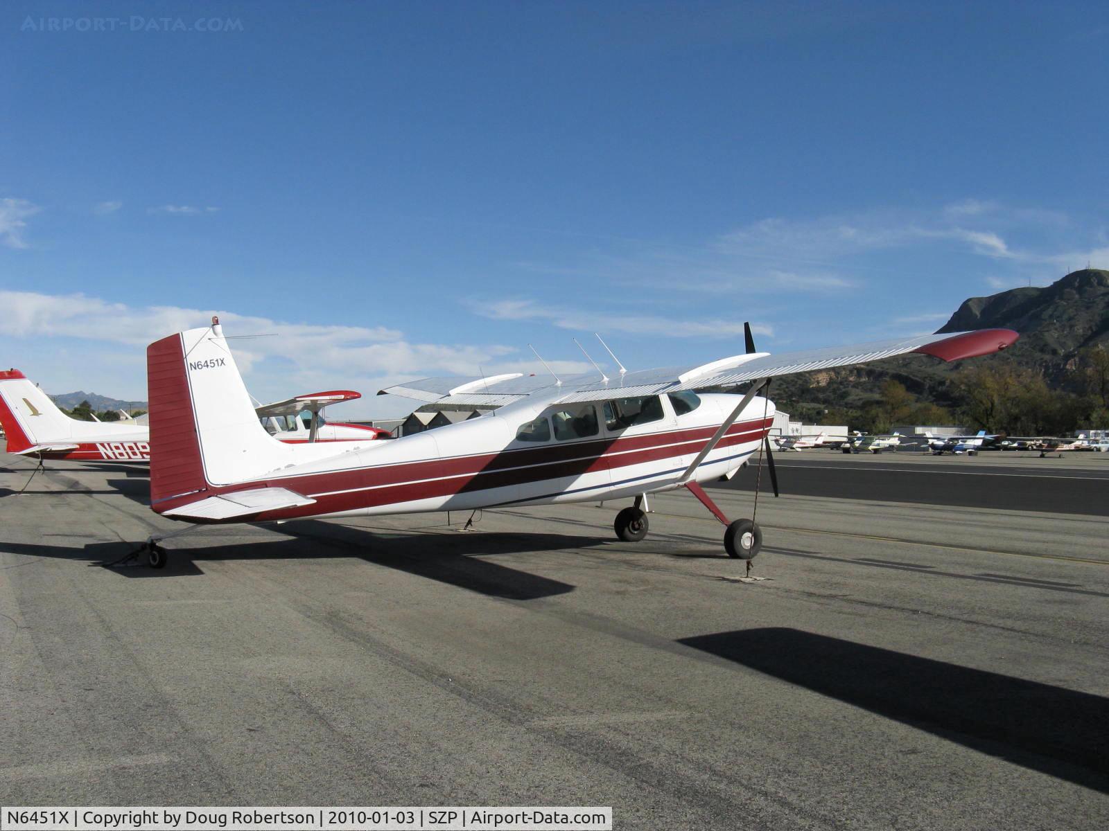 N6451X, 1960 Cessna 180D C/N 18050951, 1960 Cessna 180D, Continental O-470-S 230 Hp