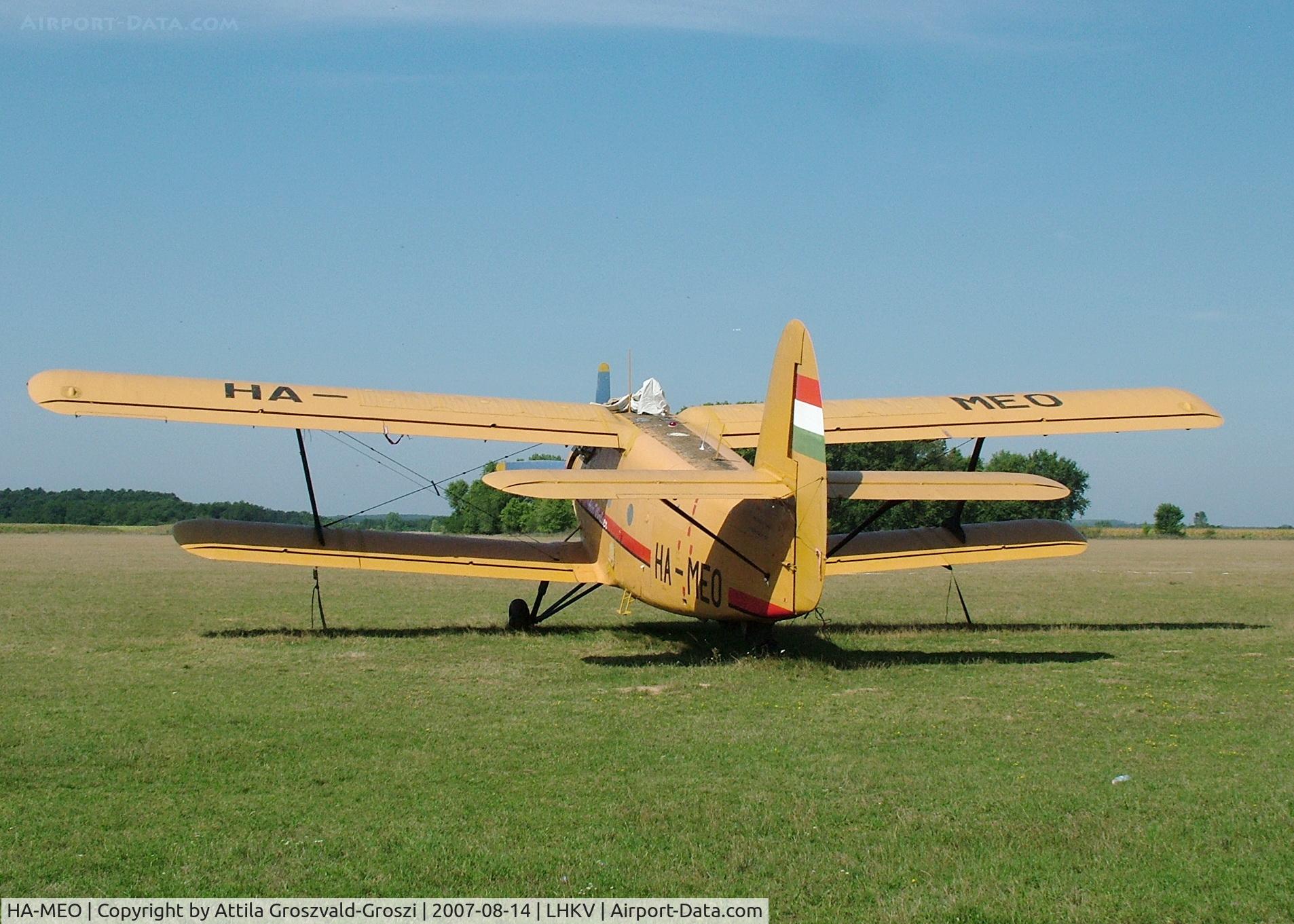 HA-MEO, 1980 PZL-Mielec AN-2R C/N 1G190-24, Hungary-Kaposújlak airport.