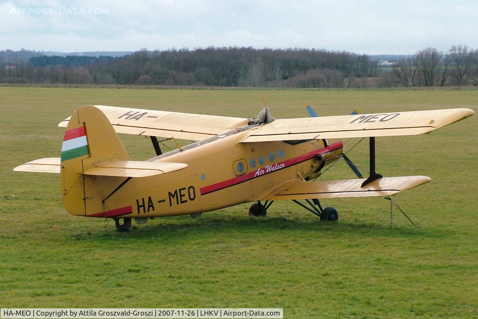 HA-MEO, 1980 PZL-Mielec AN-2R C/N 1G190-24, Hungary-Kaposújlak airport.