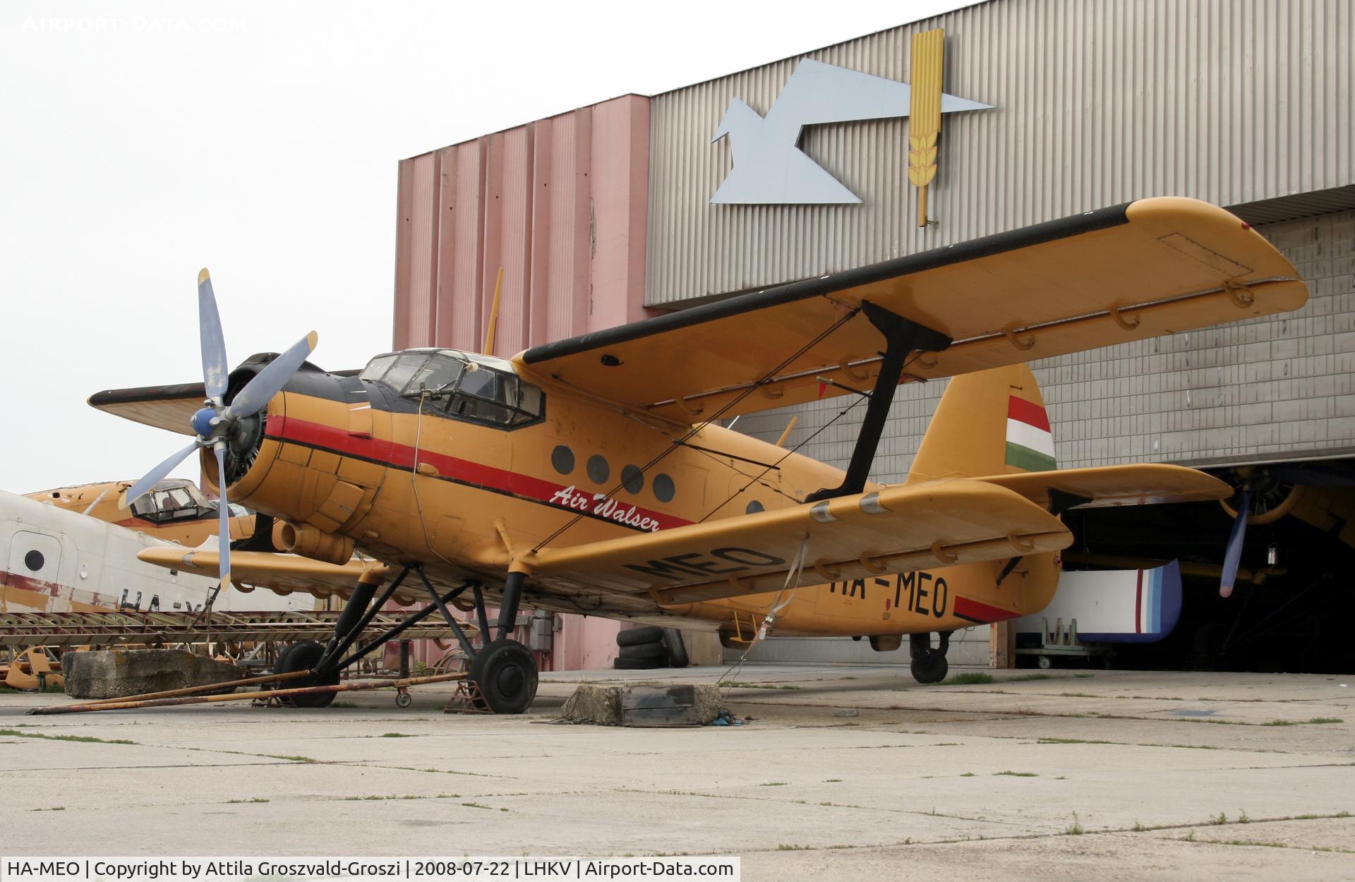 HA-MEO, 1980 PZL-Mielec AN-2R C/N 1G190-24, Hungary-Kaposújlak airport.