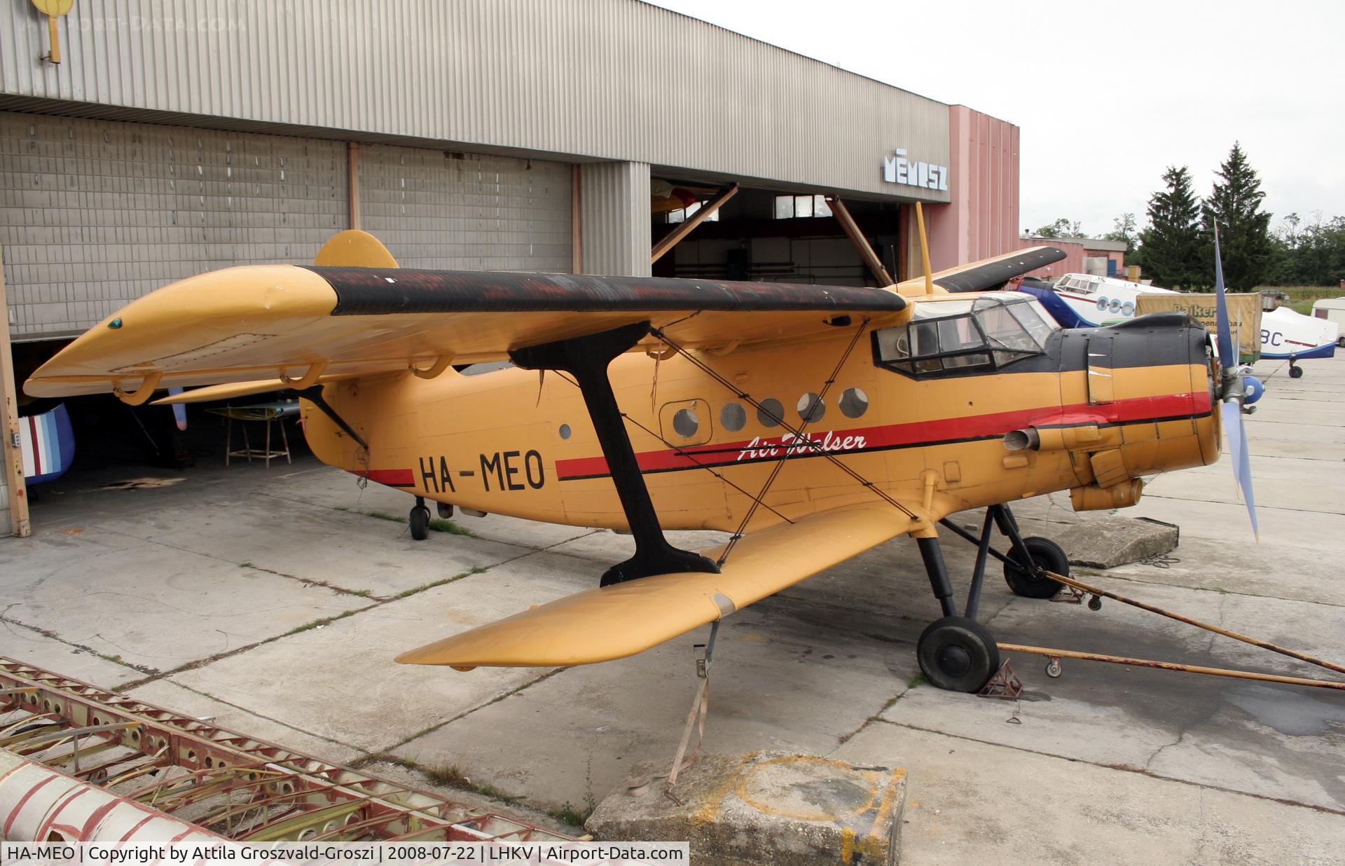 HA-MEO, 1980 PZL-Mielec AN-2R C/N 1G190-24, Hungary-Kaposújlak airport.