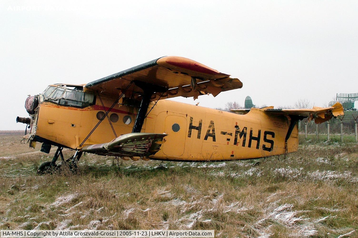 HA-MHS, 1973 PZL-Mielec AN-2R C/N 1G145-44, Hungary-Kaposújlak airport.