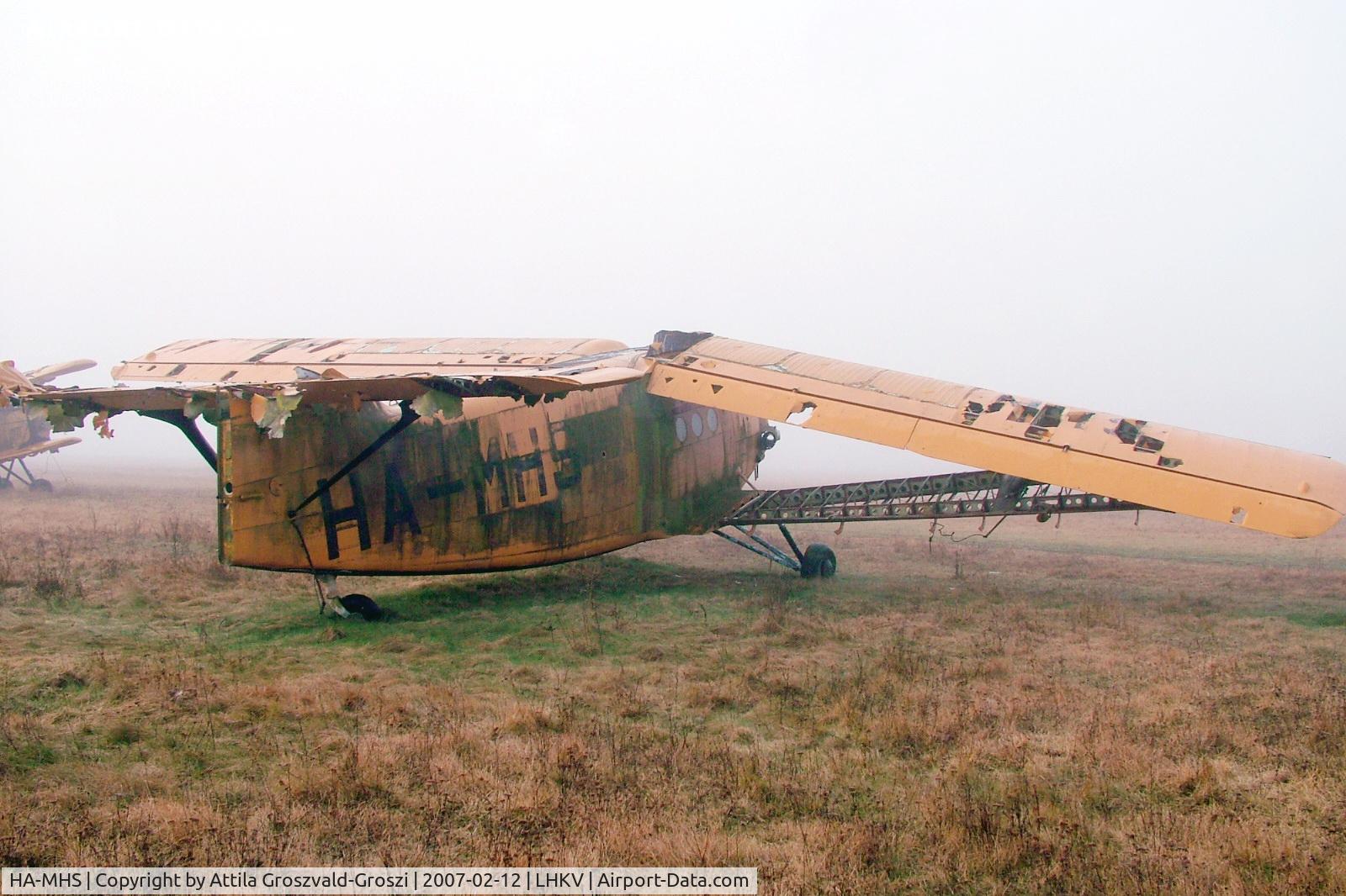 HA-MHS, 1973 PZL-Mielec AN-2R C/N 1G145-44, Hungary-Kaposújlak airport.