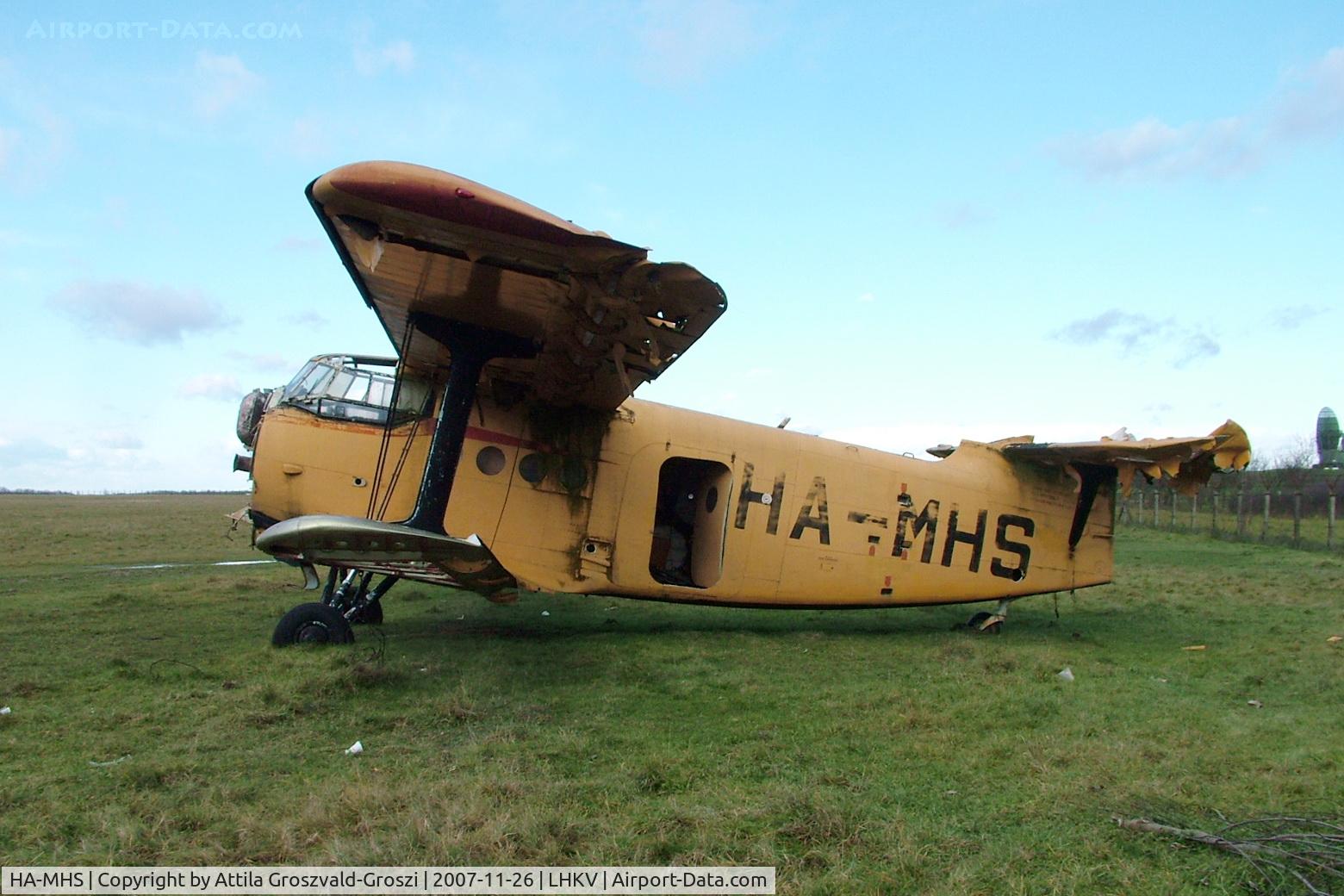 HA-MHS, 1973 PZL-Mielec AN-2R C/N 1G145-44, Hungary-Kaposújlak airport.
