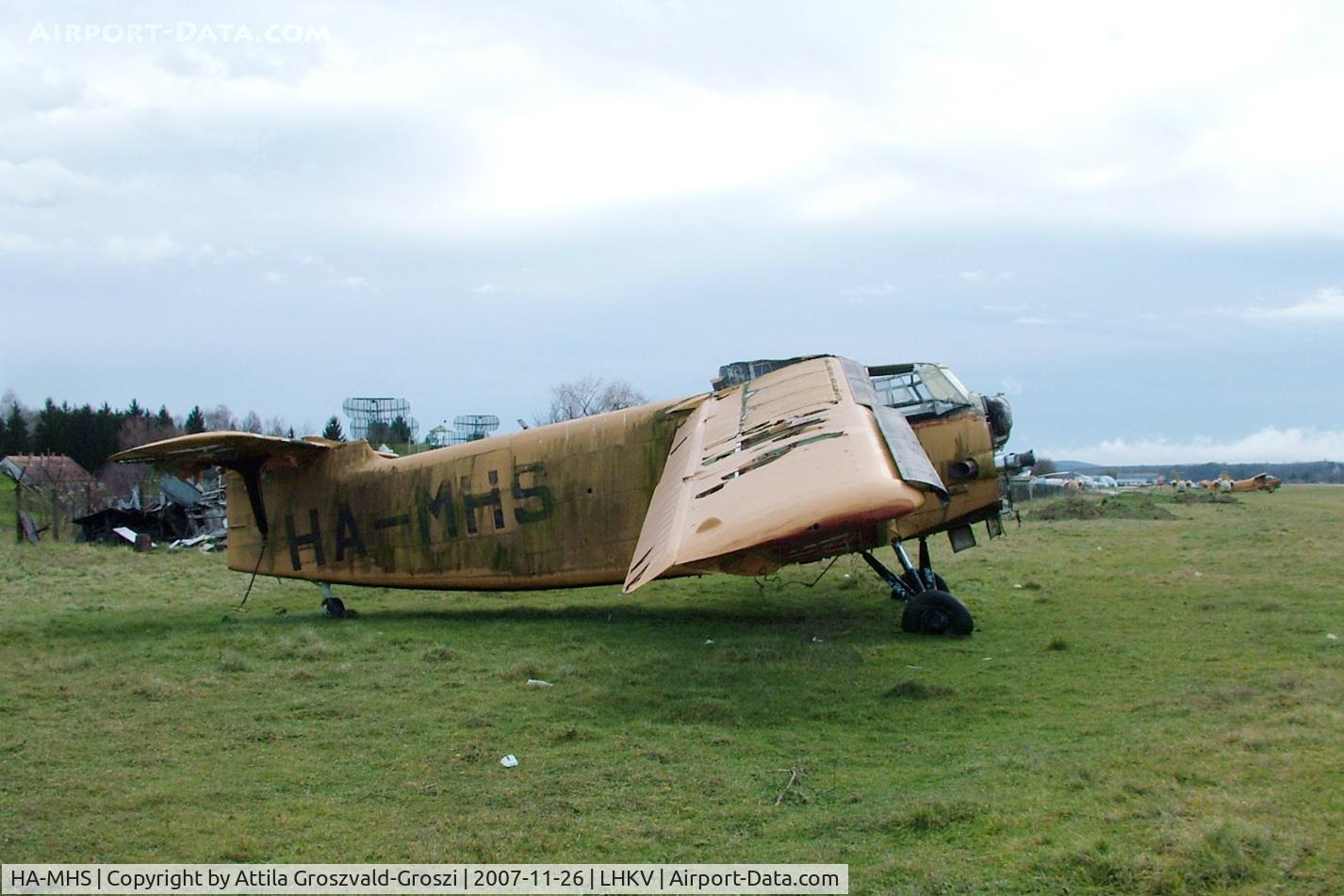 HA-MHS, 1973 PZL-Mielec AN-2R C/N 1G145-44, Hungary-Kaposújlak airport.