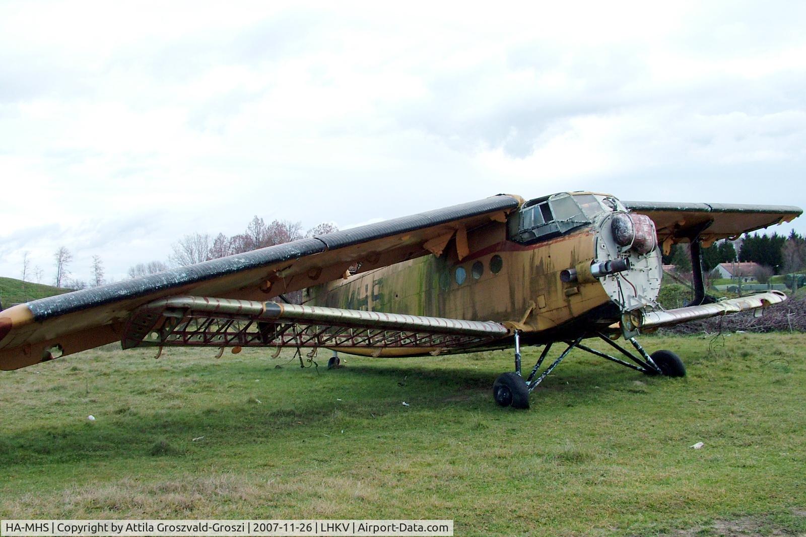 HA-MHS, 1973 PZL-Mielec AN-2R C/N 1G145-44, Hungary-Kaposújlak airport.