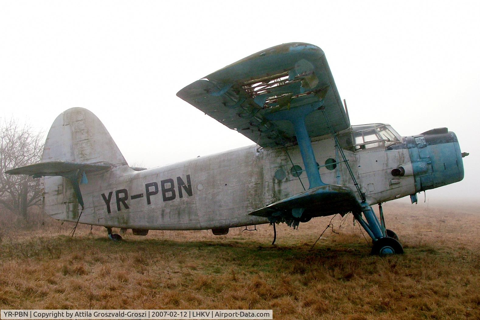 YR-PBN, 1984 PZL-Mielec AN-2R C/N 1G196-52, Hungary-Kaposújlak airport.