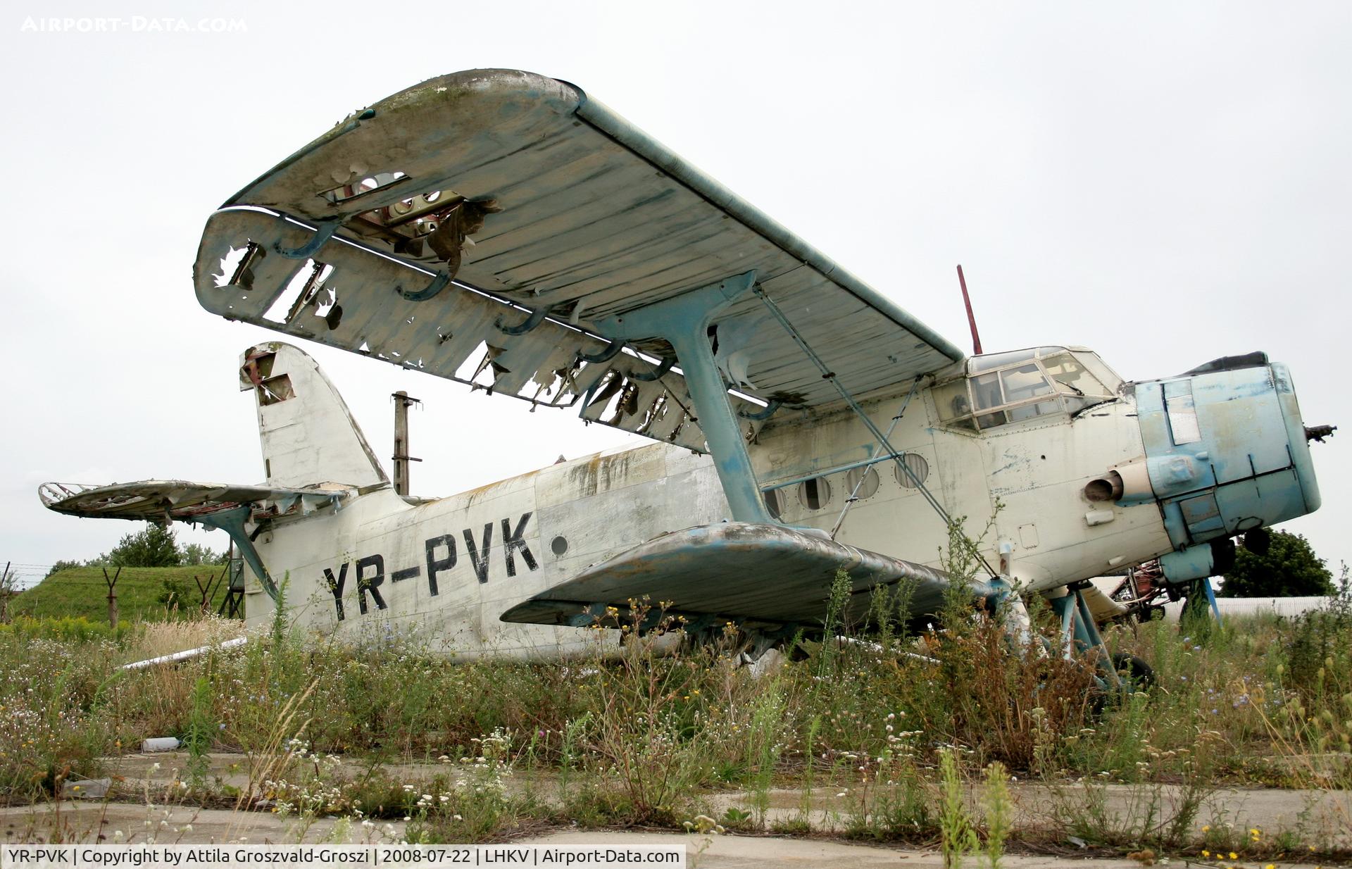 YR-PVK, 1977 PZL-Mielec AN-2R C/N 1G175-11, Hungary-Kaposújlak airport.