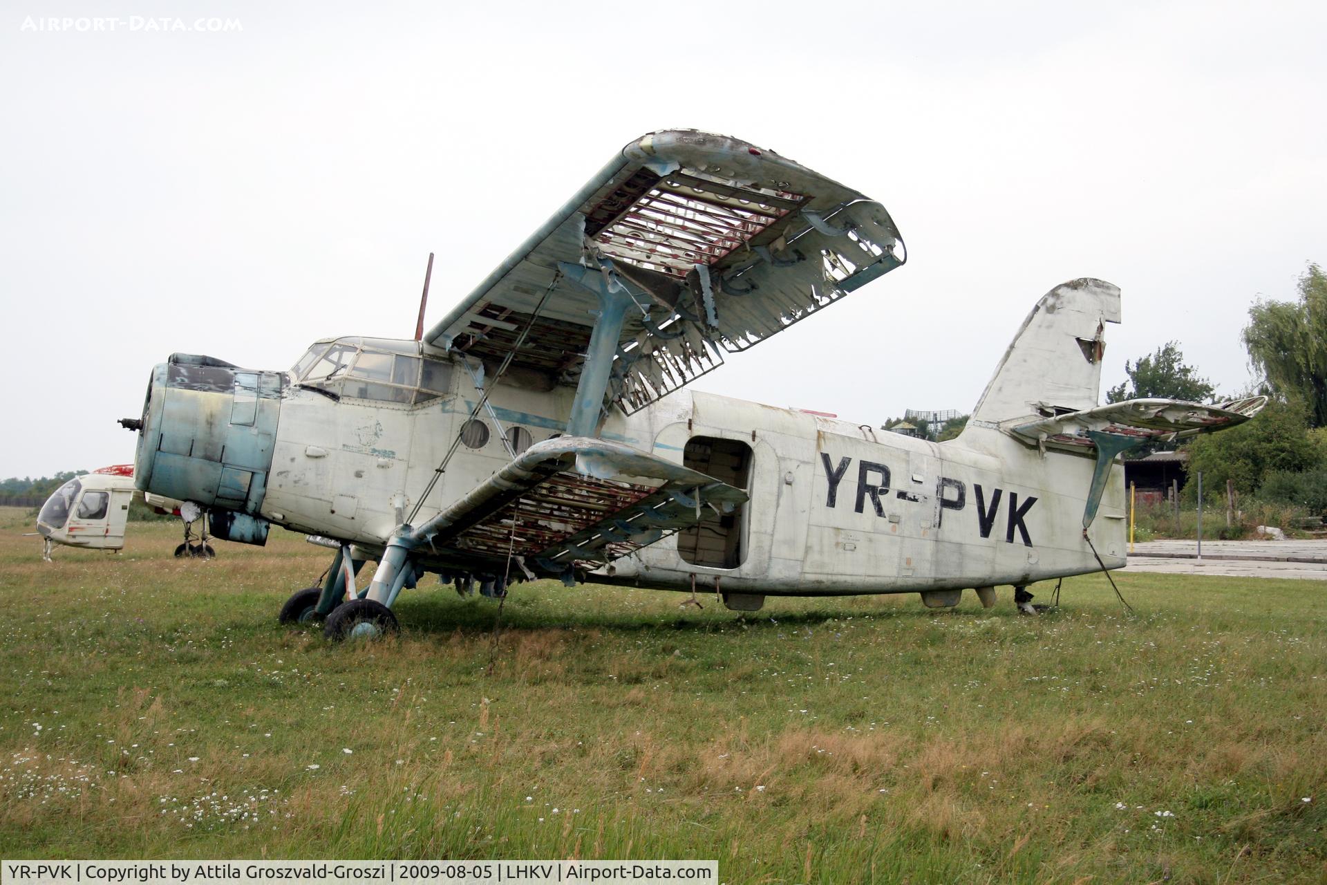 YR-PVK, 1977 PZL-Mielec AN-2R C/N 1G175-11, Hungary-Kaposújlak airport.