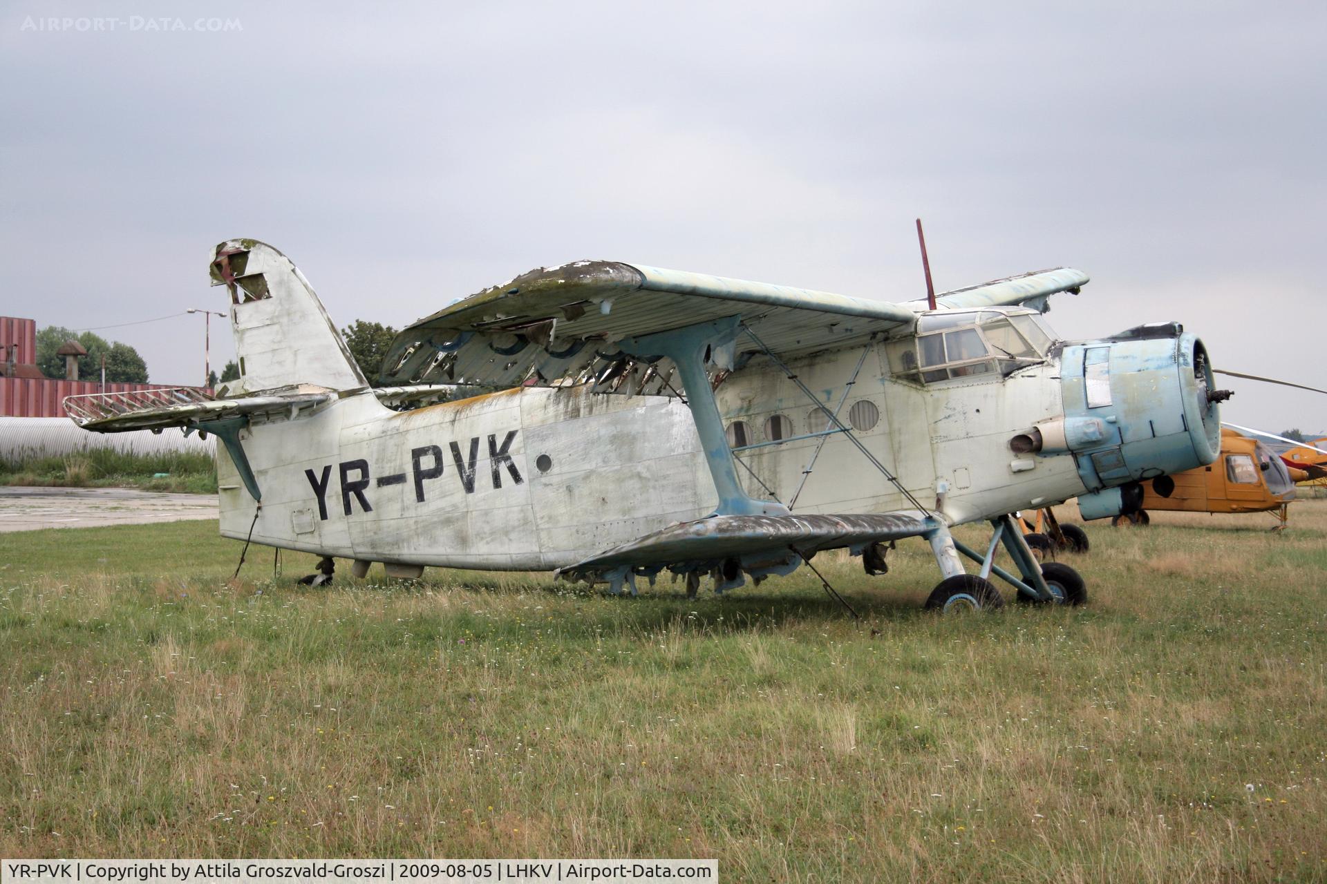 YR-PVK, 1977 PZL-Mielec AN-2R C/N 1G175-11, Hungary-Kaposújlak airport.