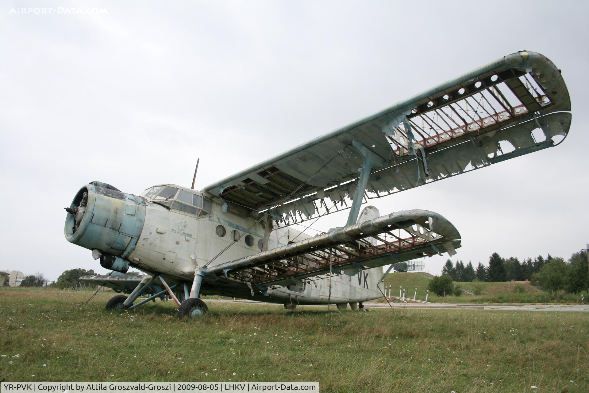 YR-PVK, 1977 PZL-Mielec AN-2R C/N 1G175-11, Hungary-Kaposújlak airport.