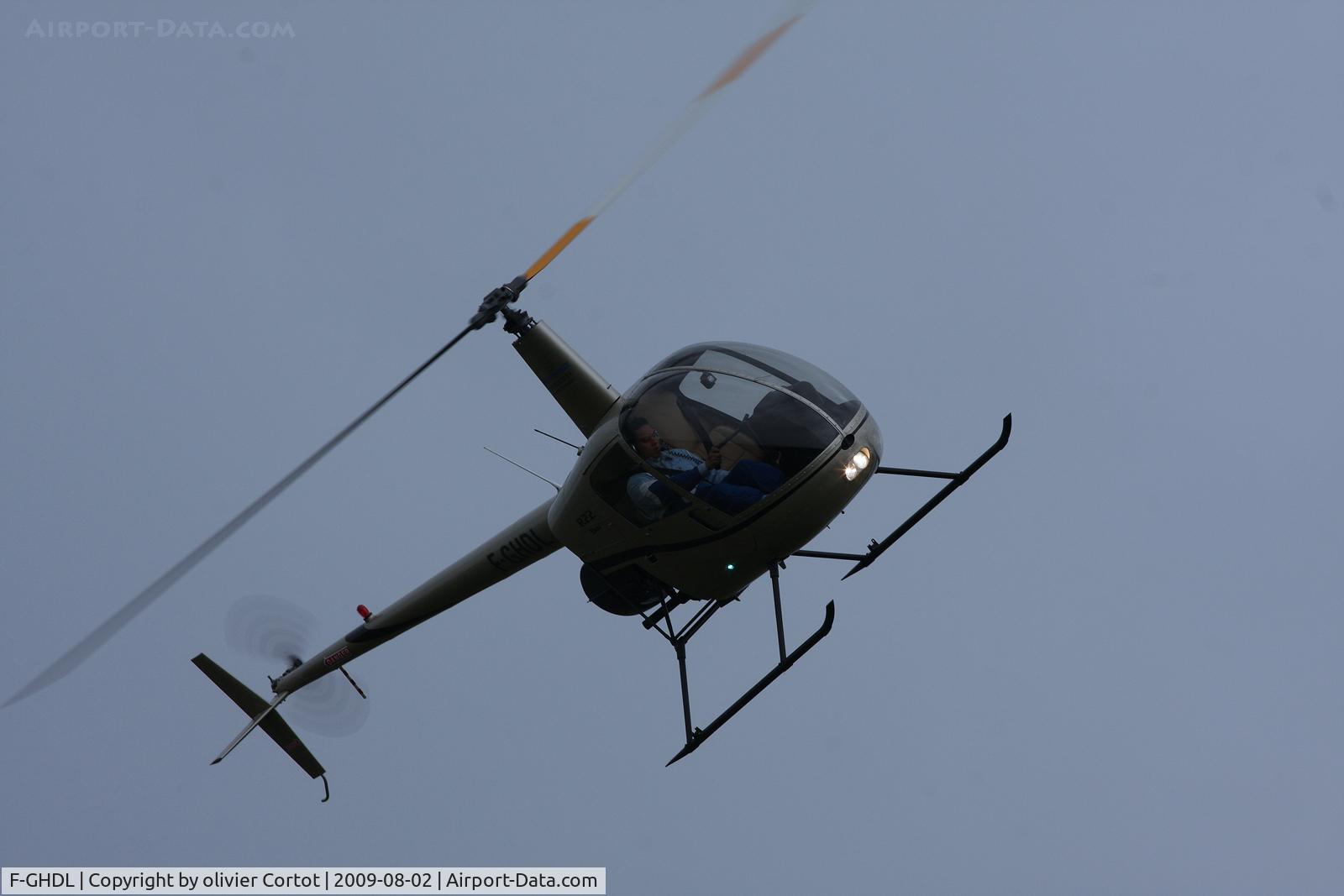 F-GHDL, Robinson R22 Beta C/N 1171, mulhouse 2009 airshow