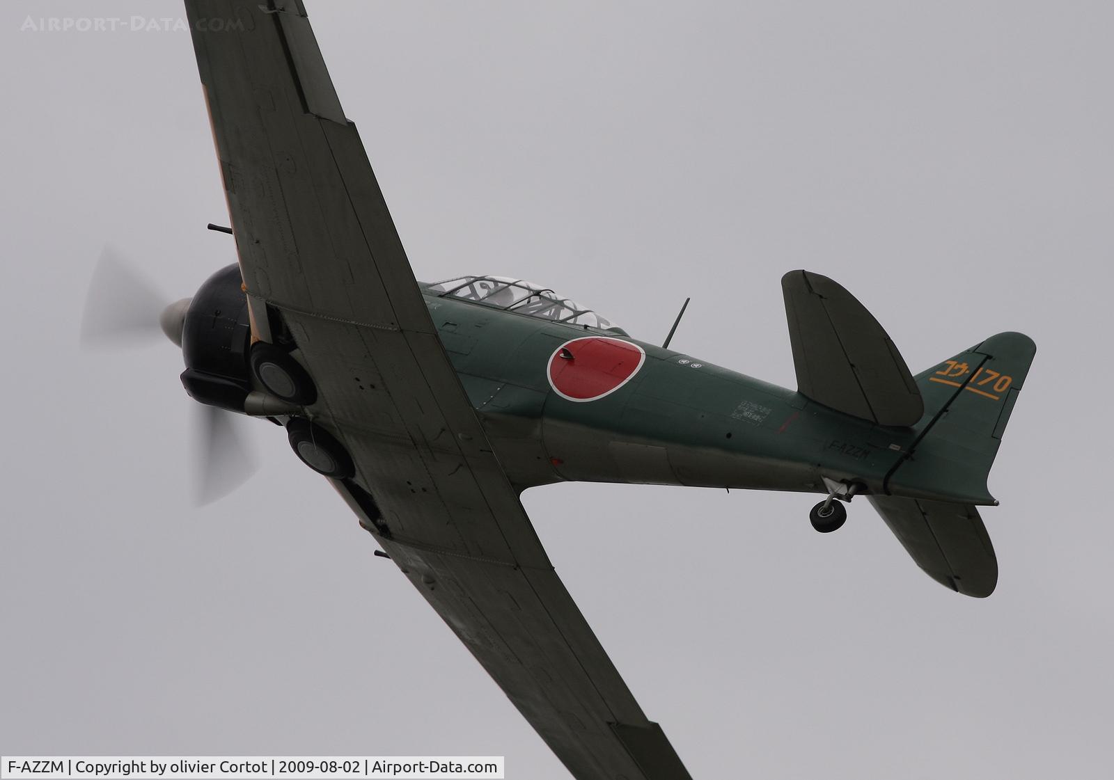 F-AZZM, 2000 North American AT-6B Texan C/N SA-32, bad weather for the mulhouse airshow