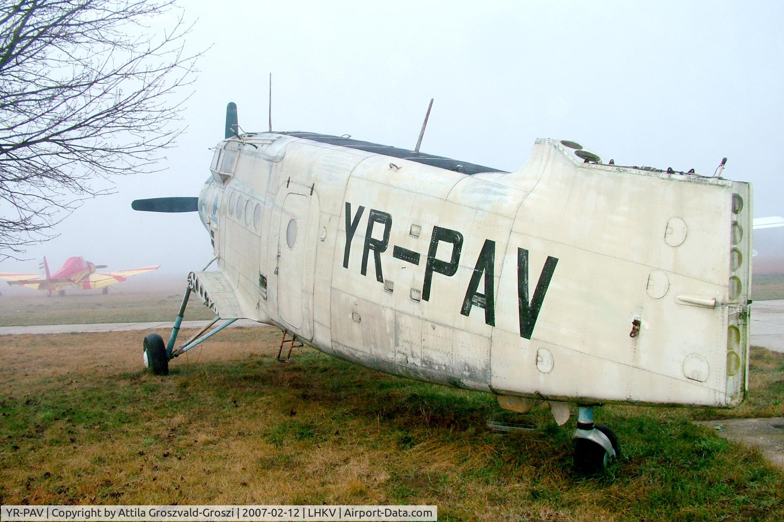 YR-PAV, 1975 PZL-Mielec AN-2R C/N 1G164-56, Hungary-Kaposújlak airport.