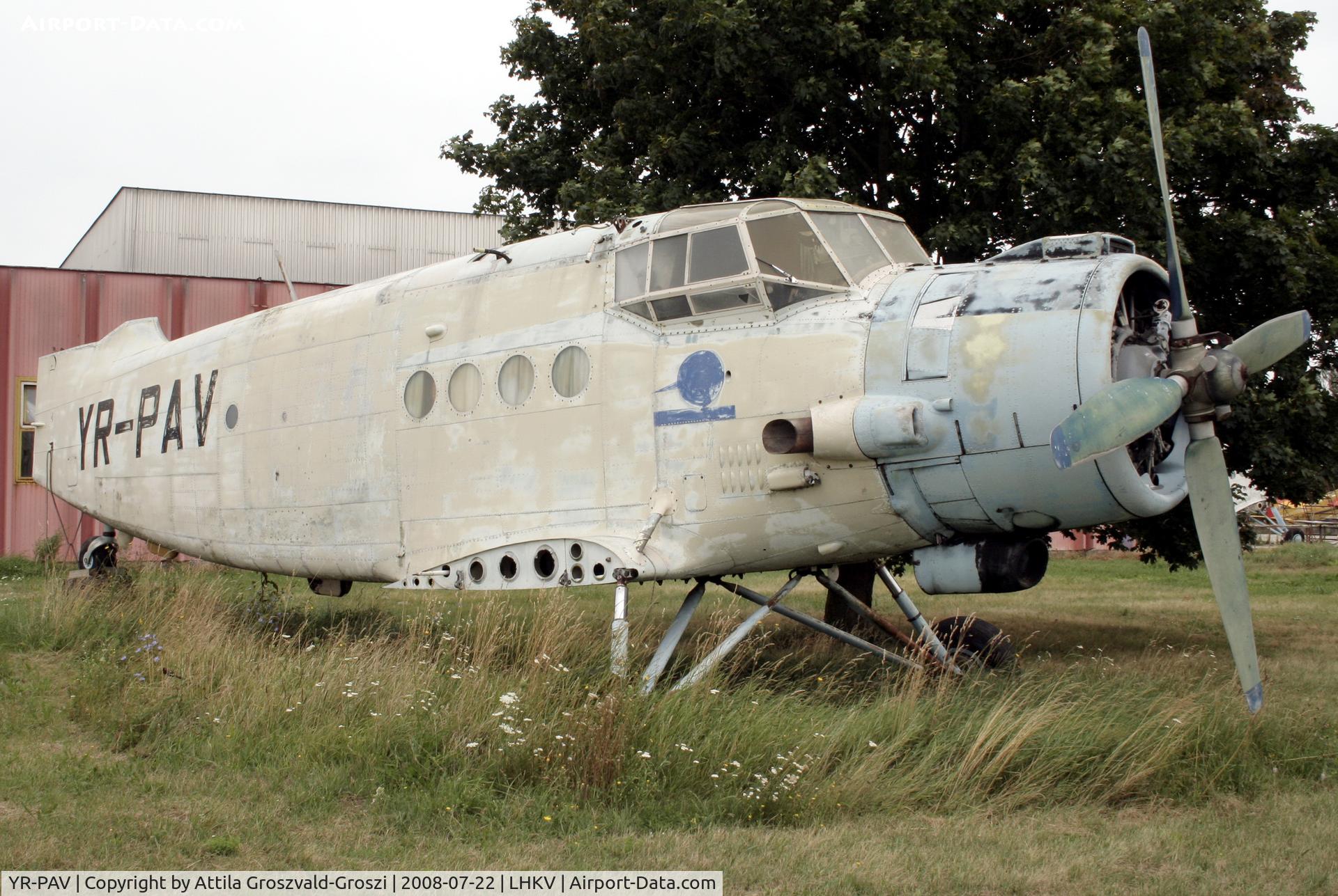YR-PAV, 1975 PZL-Mielec AN-2R C/N 1G164-56, Hungary-Kaposújlak airport.