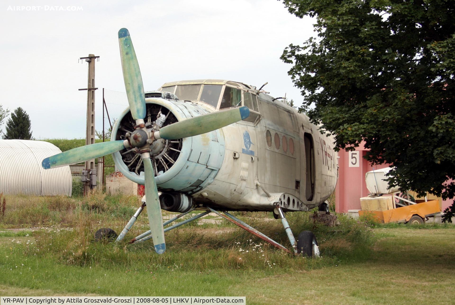 YR-PAV, 1975 PZL-Mielec AN-2R C/N 1G164-56, Hungary-Kaposújlak airport.