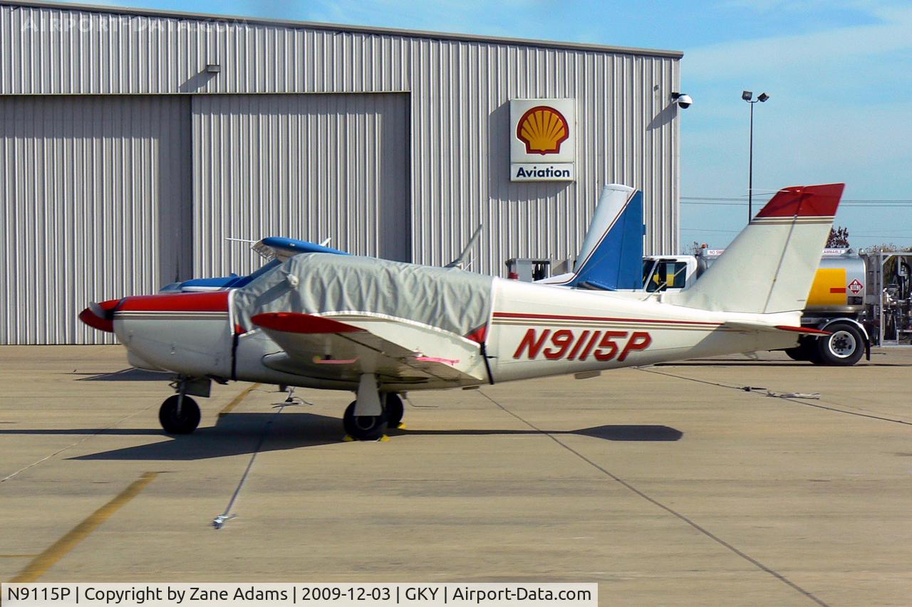 N9115P, 1966 Piper PA-24-260 C/N 24-4593, At Arlington Municipal