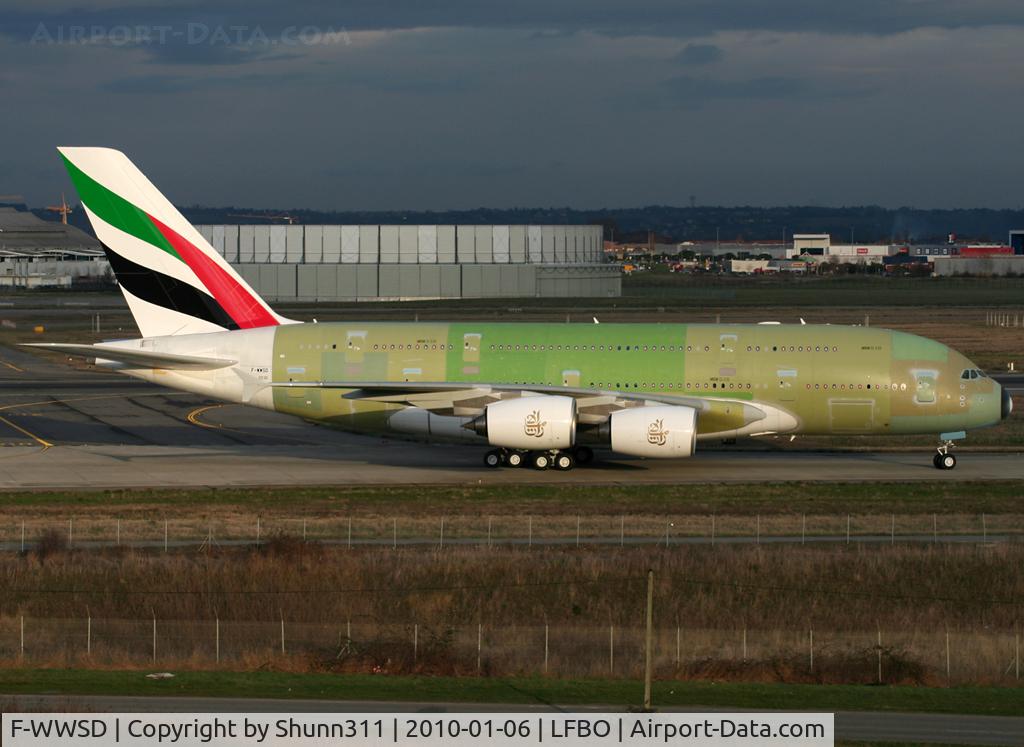 F-WWSD, 2010 Airbus A380-861 C/N 030, C/n 0030 - For Emirates as A6-EDK