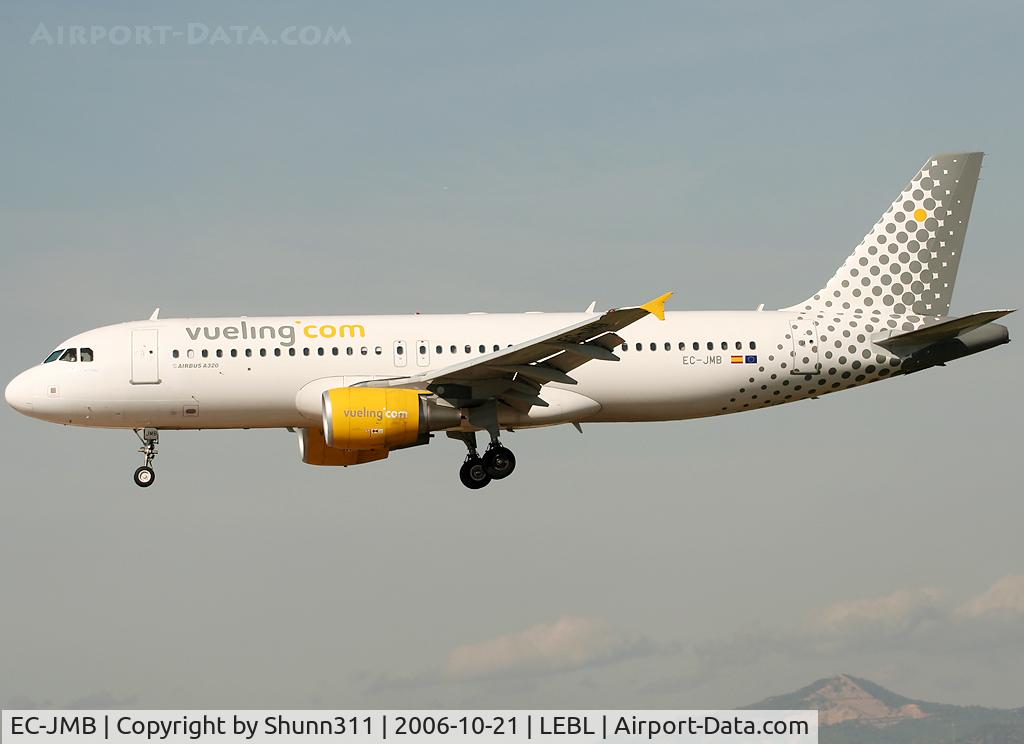 EC-JMB, 2005 Airbus A320-214 C/N 2540, Landing rwy 25R