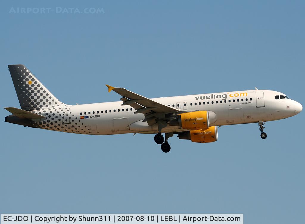 EC-JDO, 2003 Airbus A320-214 C/N 2114, Landing rwy 25R
