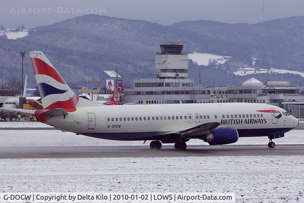 G-DOCW, 1992 Boeing 737-436 C/N 25856, BAW [BA] British Airways