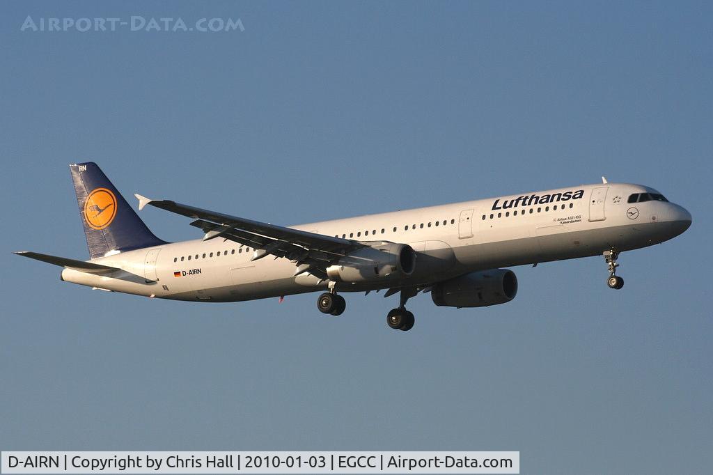 D-AIRN, 1995 Airbus A321-131 C/N 0560, Lufthansa