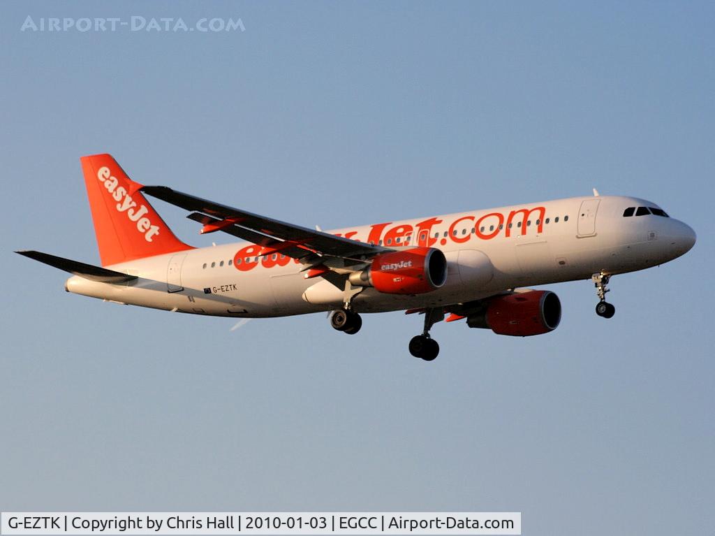 G-EZTK, 2009 Airbus A320-214 C/N 3991, Easyjet