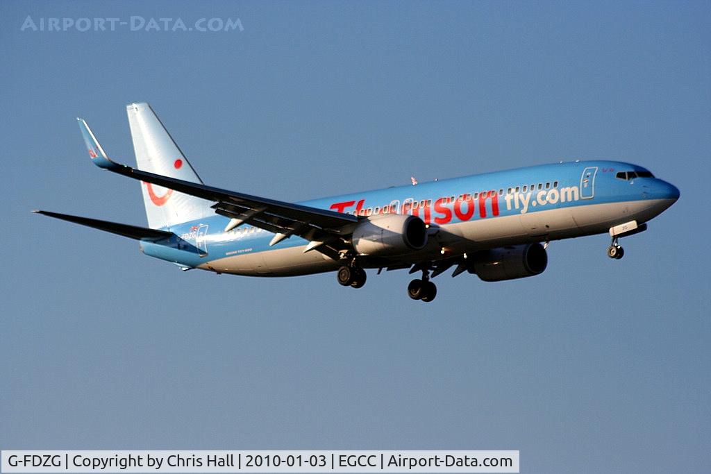 G-FDZG, 2008 Boeing 737-8K5 C/N 35139, Thomson