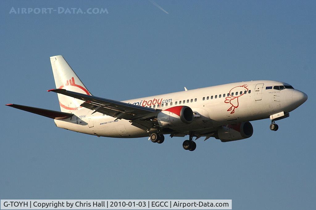 G-TOYH, 1998 Boeing 737-36N C/N 28570, BMI Baby