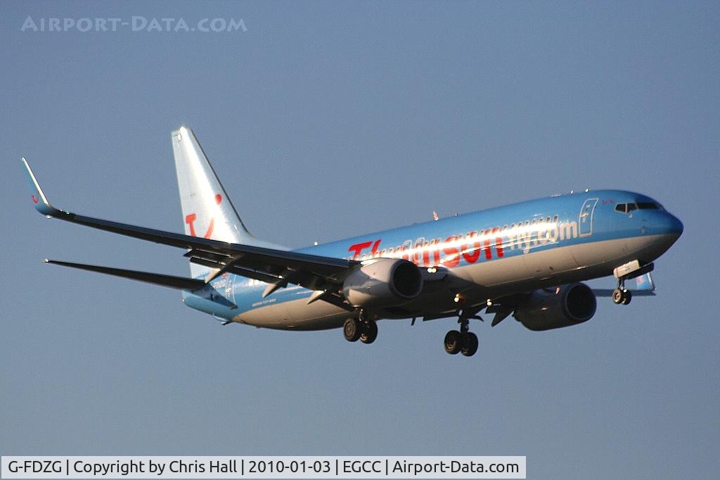 G-FDZG, 2008 Boeing 737-8K5 C/N 35139, Thomson
