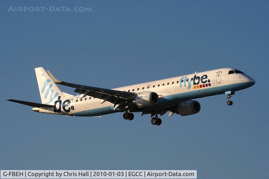 G-FBEH, 2007 Embraer 195LR (ERJ-190-200LR) C/N 19000128, flybe