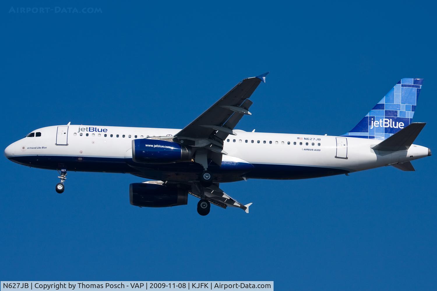N627JB, 2005 Airbus A320-232 C/N 2577, Jetblue Airways