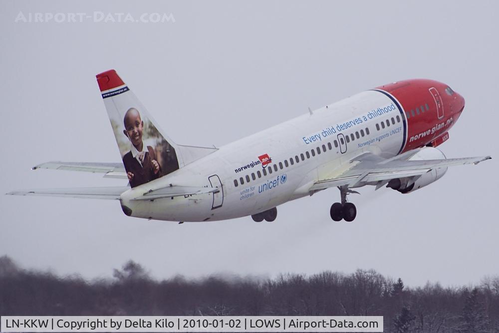 LN-KKW, 1989 Boeing 737-3K9 C/N 24213, NAX [DY] Norwegian Air Shuttle