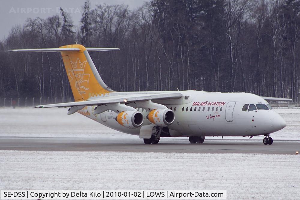 SE-DSS, 1994 British Aerospace Avro 146-RJ100 C/N E3245, SCW [TF] Malmo Aviation