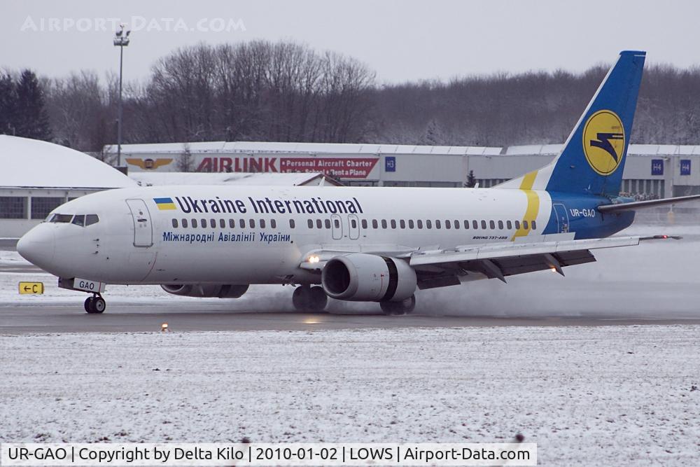UR-GAO, 1991 Boeing 737-4Z9 C/N 25147, AUI [PS] Ukraine International Airlines