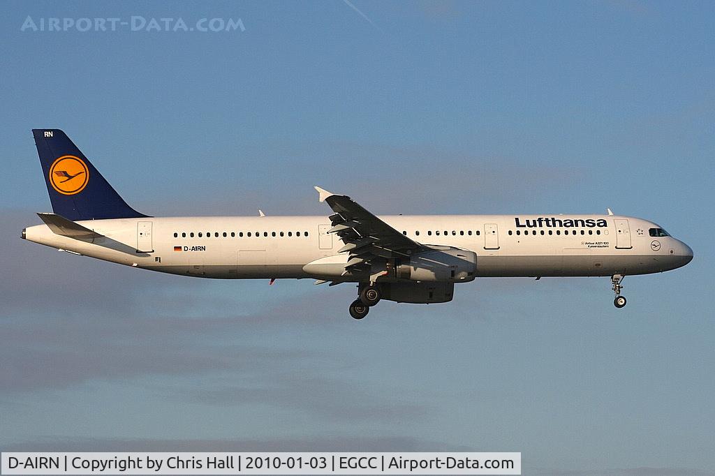 D-AIRN, 1995 Airbus A321-131 C/N 0560, Lufthansa