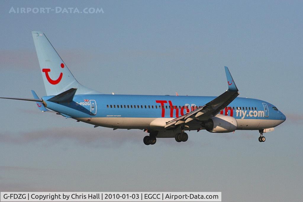 G-FDZG, 2008 Boeing 737-8K5 C/N 35139, Thomson