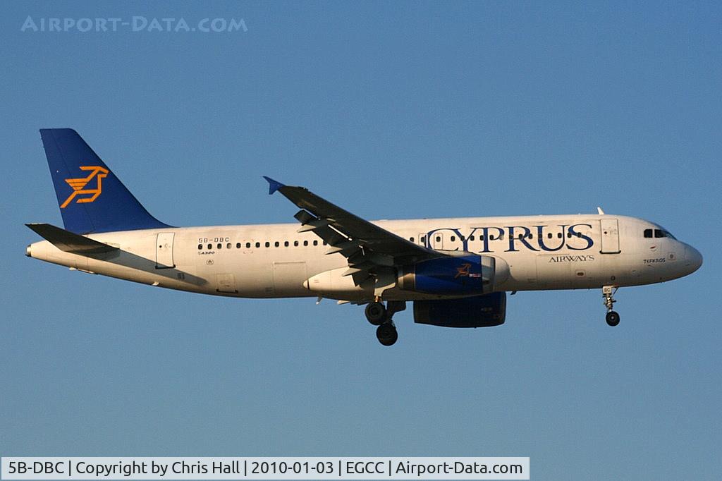 5B-DBC, 1992 Airbus A320-231 C/N 295, Cyprus Airways