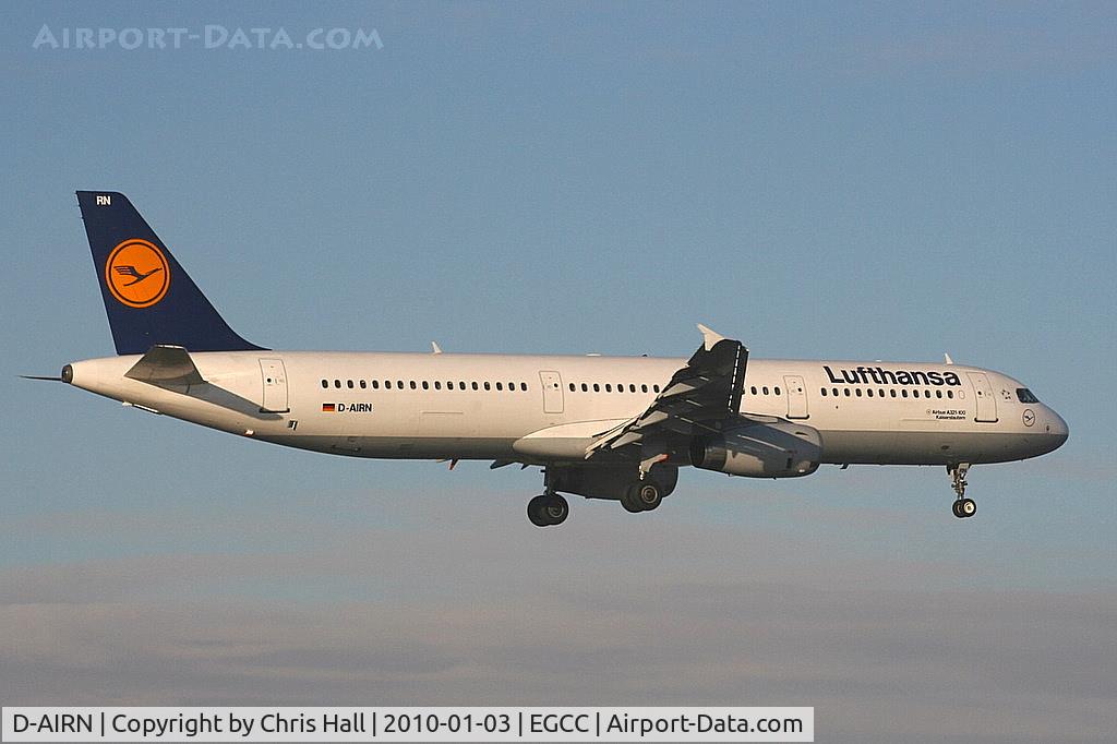 D-AIRN, 1995 Airbus A321-131 C/N 0560, Lufthansa